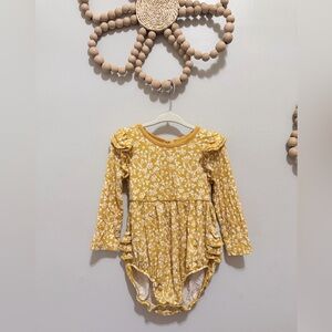 Little Sleepies Golden Poppies Bubble 18/24 months HTF